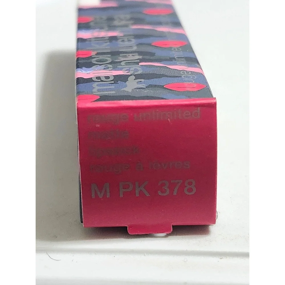 Shu Uemura Maison Kitsuné‎ Lipstick M PK 378 Matte DISCONTINUED RARE